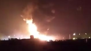 Kormor Gaz Sahas'na SHA'l saldr: Blgede byk yangn kt