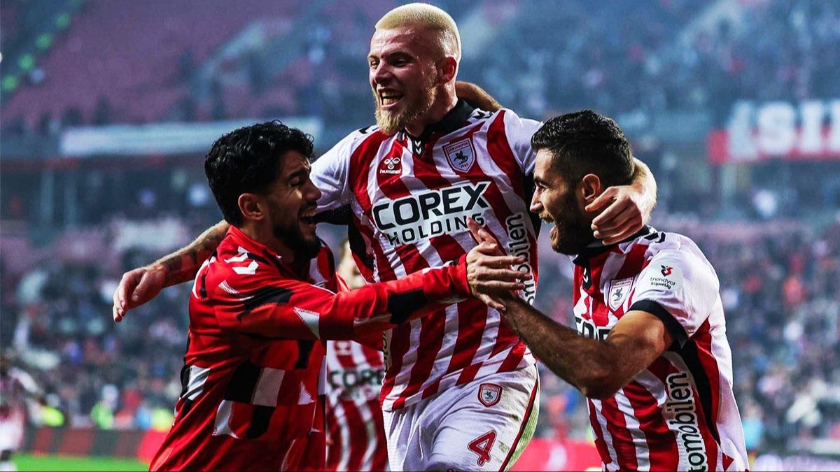 Samsunspor Avrupa sahnesinde