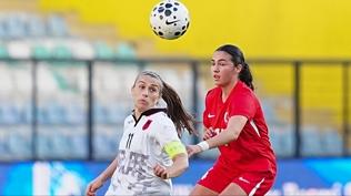 A Milli Kadın Futbol Takımı, Arnavutluk ile berabere kaldı