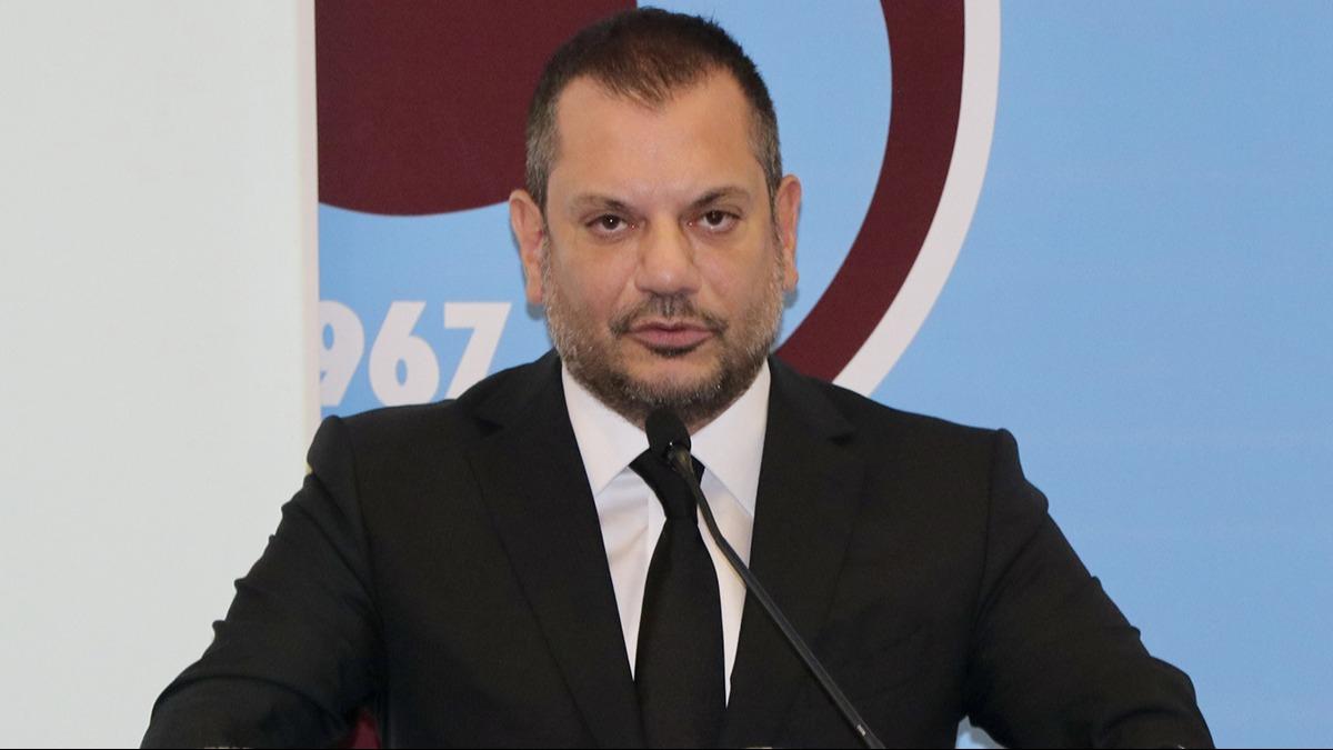 Erturul Doan'dan sabr ve vizyon mesaj! ''Uzun vadeli baarya odaklandk''