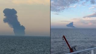 Kandra aklarnda gemide yangn kt