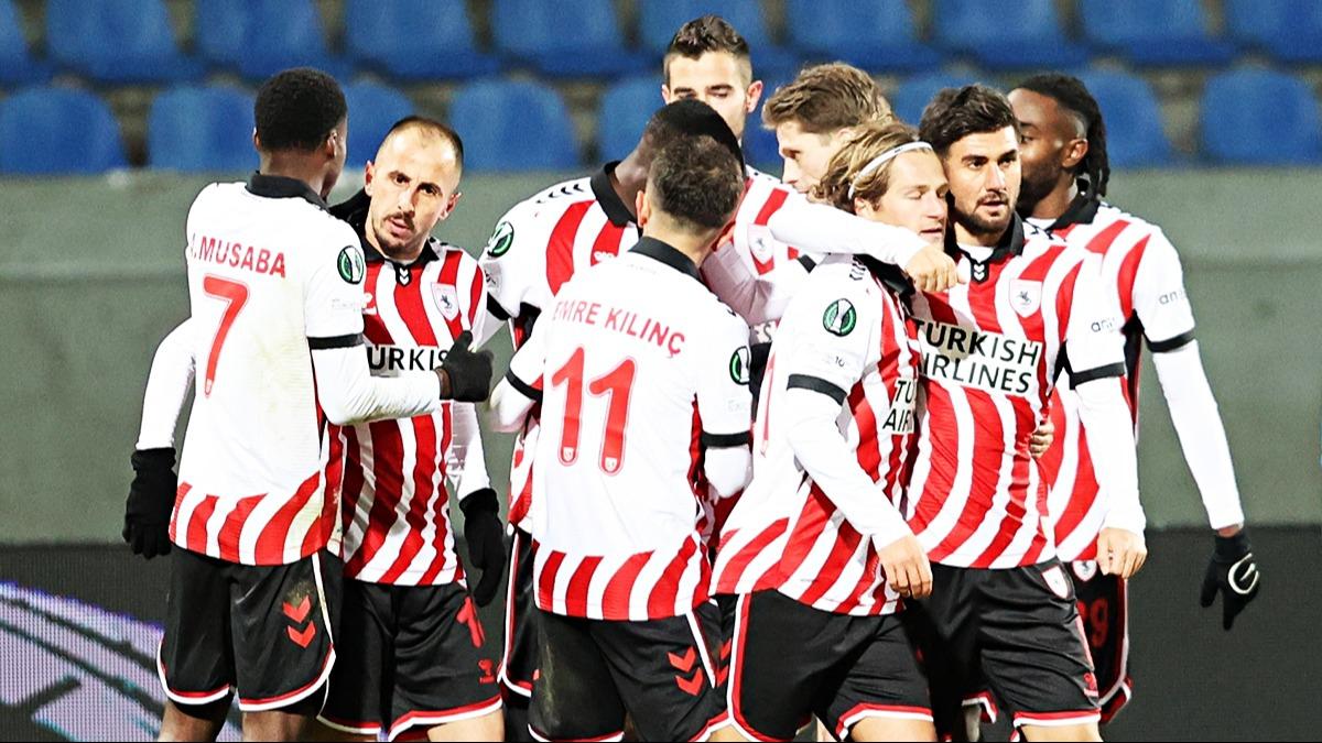 Samsunspor kasay doldurdu