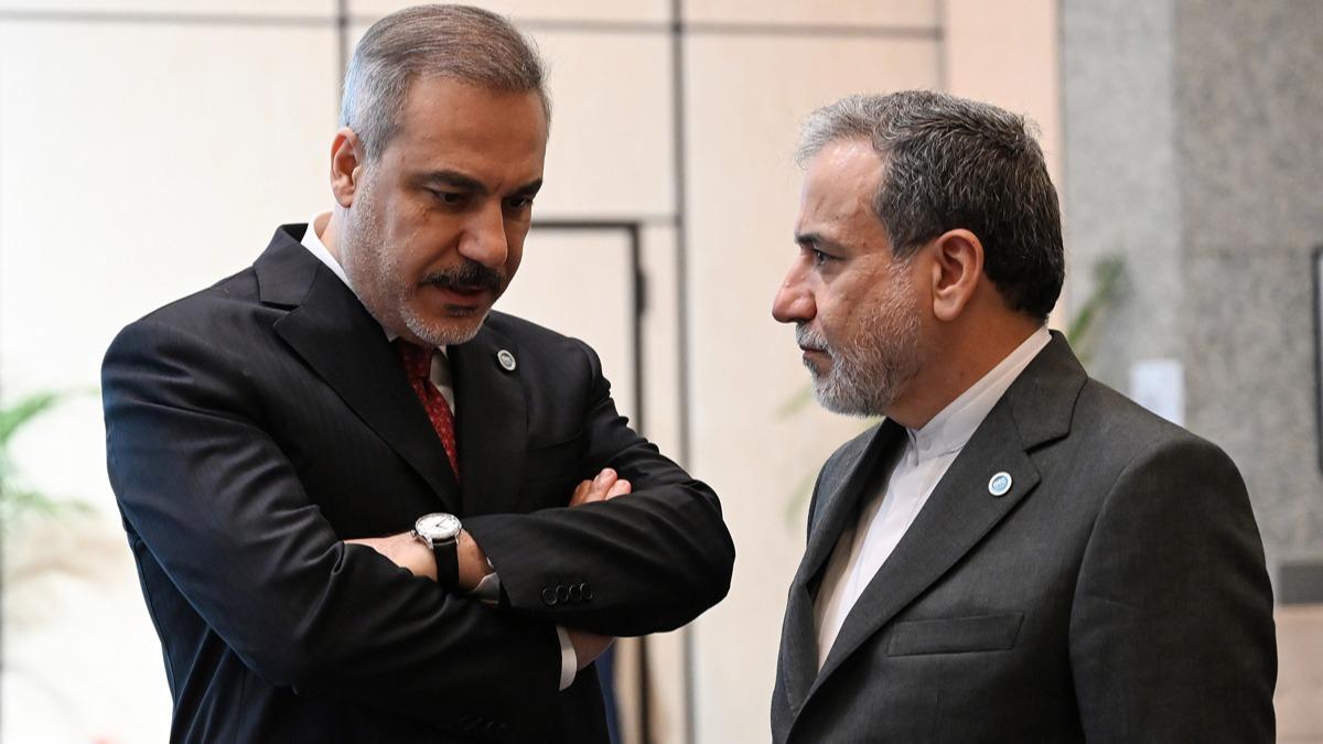 AnkaraTahran hattnda kritik ziyaret! Bakan Fidan yarn Tahran'da