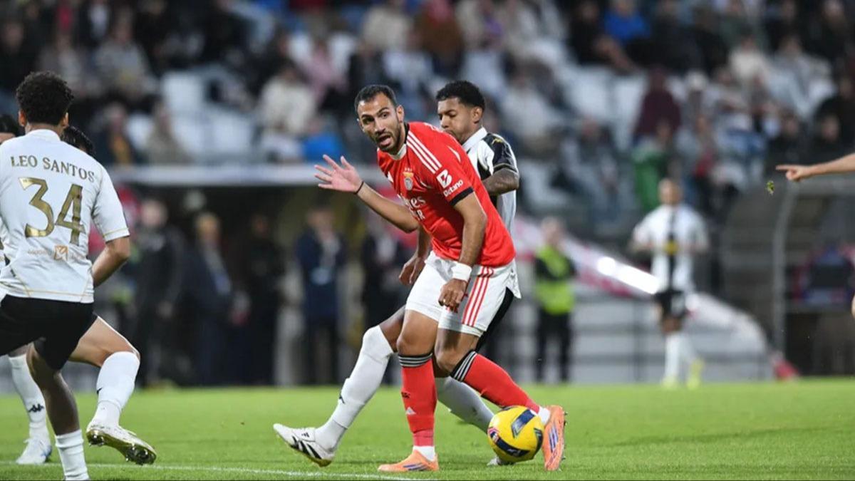 Benfica, son dakikalarda kazand