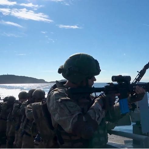 Dou Akdeniz'de gvde gsterisi! MSB her senaryoya hazr