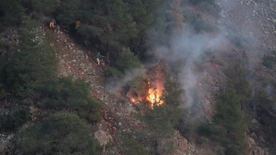 Hatay'da kan orman yangn kontrol altna alnd