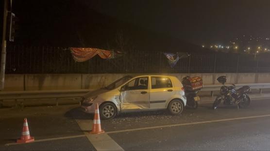 Maltepe'de zincirleme kaza: Yarallar var