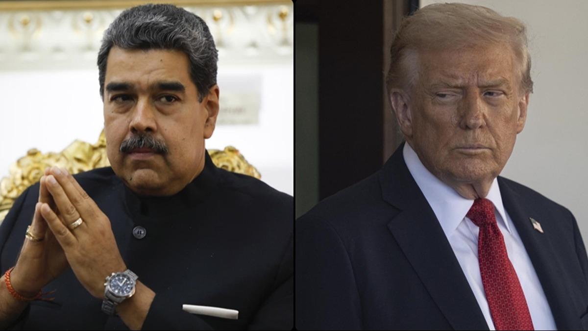 ''Savaa hazr olun'' talimat vermiti... Maduro ile Trump arasndaki gizli grme ifa oldu