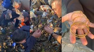 Tm emei 40 ton pn iinde kald! O anlar kameraya yansd