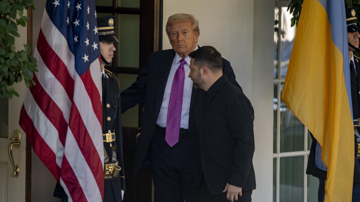 Ukrayna heyeti yola kt: Gndemde Trump'n bar plan var 