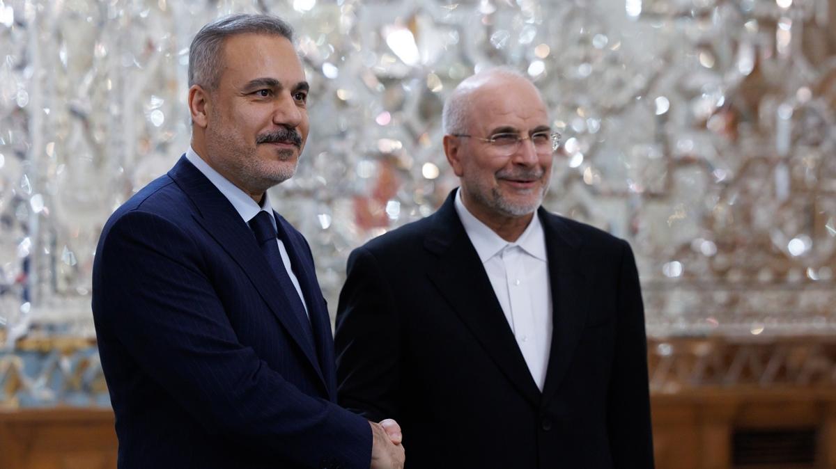 Bakan Fidan, Muhammed Bager Galibaf ile grt