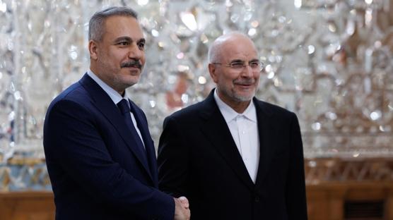 Bakan Fidan, Muhammed Bager Galibaf ile görüştü