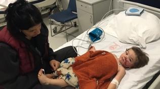 Bakentte sahipli pitbull deheti... 2 ocuk yaraland