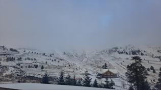 Bolu'nun yksek kesimlerine kar yad