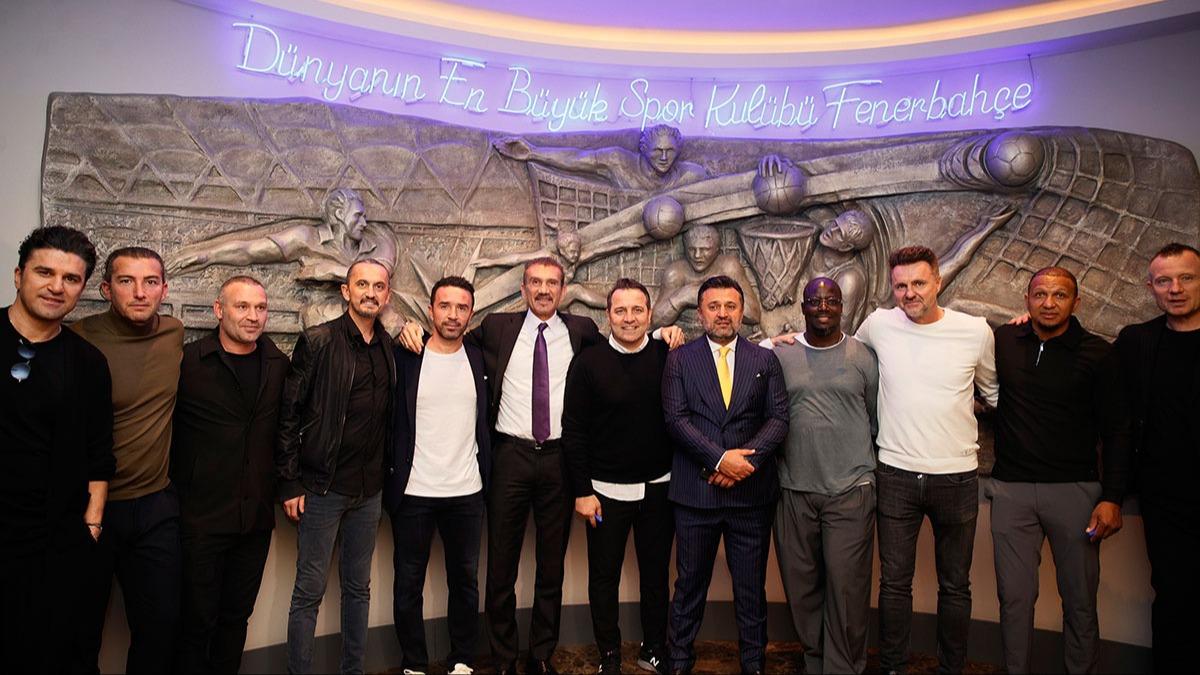 Fenerbahe'nin eski yldzlar bir araya geldi 