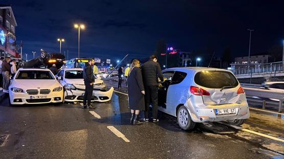 Kkekmece'de 4 ara birbirine girdi: 3 yaral