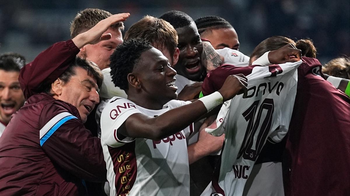 Trabzonspor'un bilei sahasnda bklmyor