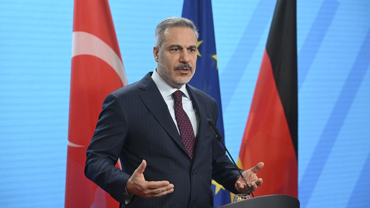 Trkiye admn att... Bakan Fidan: imdi sra AB'de
