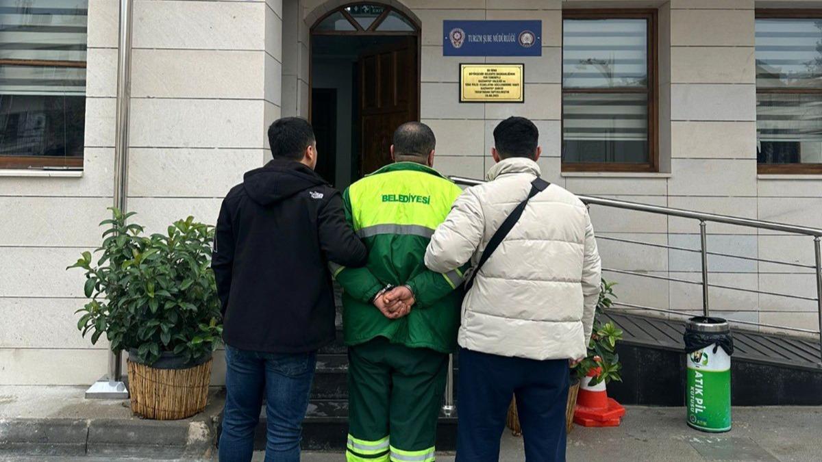 Belediye iisi klna girdi: Polis kskvrak yakalad