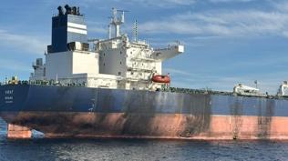 Karadeniz'de saldrya urayan gemi stanbul'a ulat