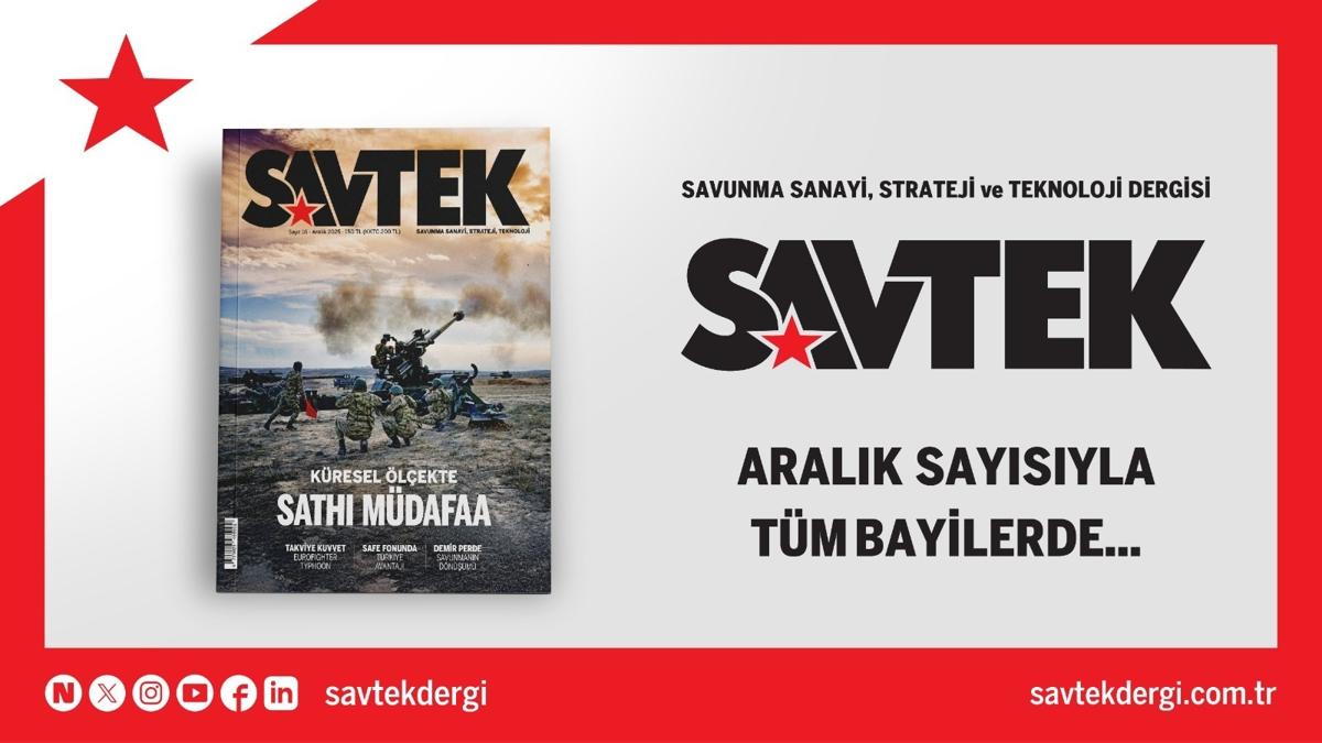 SAVTEK Dergi Aralk says kt 