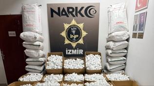 Uyuşturucuya ağır darbe: Tek seferde milyonlarca hap