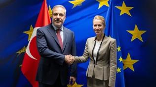 Bakan Fidan, AB D likiler ve Gvenlik Politikas Yksek Temsilcisi Kallas ile bir araya geldi