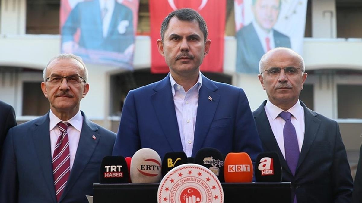 Bakan Kurum: Saatte 23 konut retiyoruz