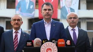 #CANLI Bakan Kurum'dan açıklamalar