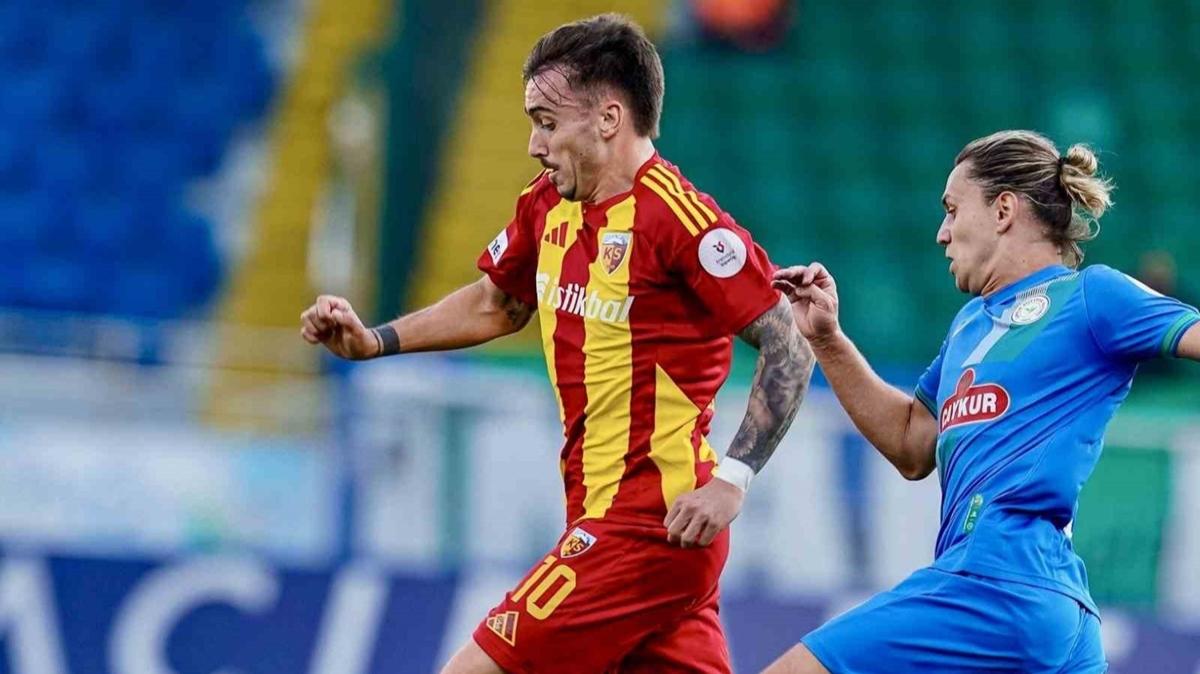 Bu sezon bir ilk! Kayserispor kalesini gole kapad