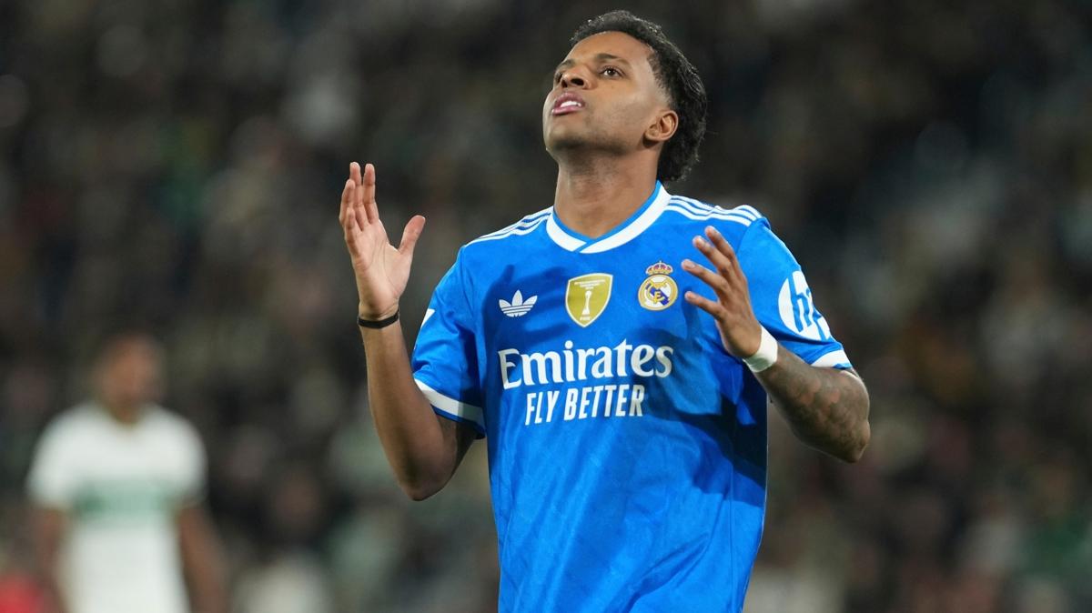 Real Madrid'de Rodrygo iin karar verildi