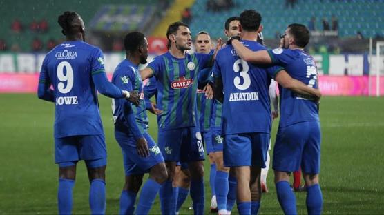 Rizespor'dan Pendikspor'a gol yağmuru!