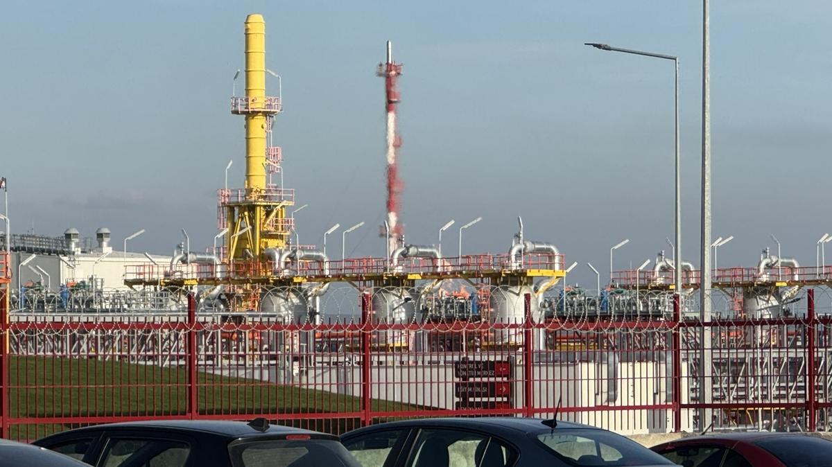 Silivri'de doal gaz depolama tesisinde kan yangn kontrol altna alnd