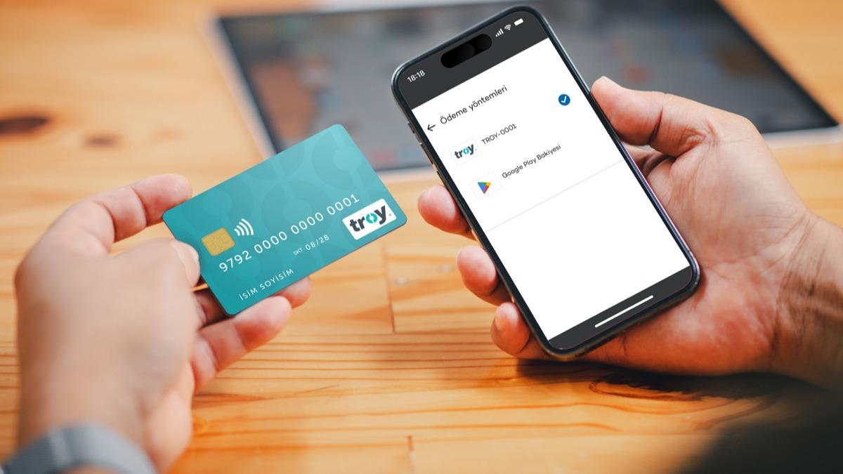 TROY kart kullanm 5 kat artt