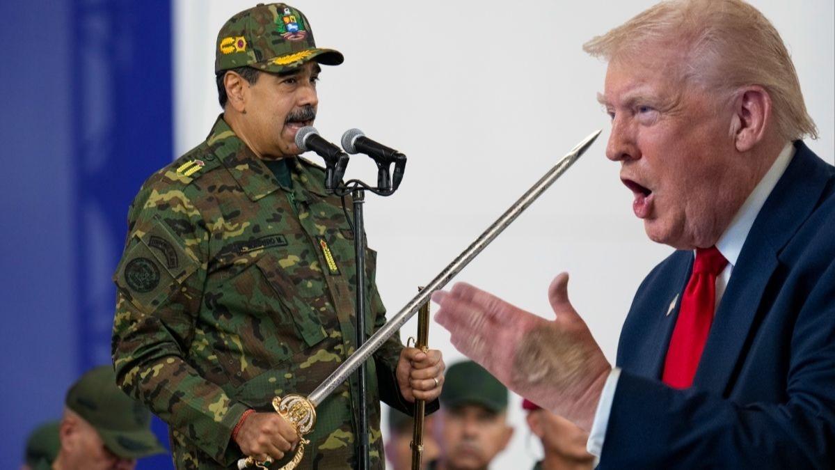 Trump'n verdii mhlet doldu! Maduro'ya ''lkeyi terk et'' basks