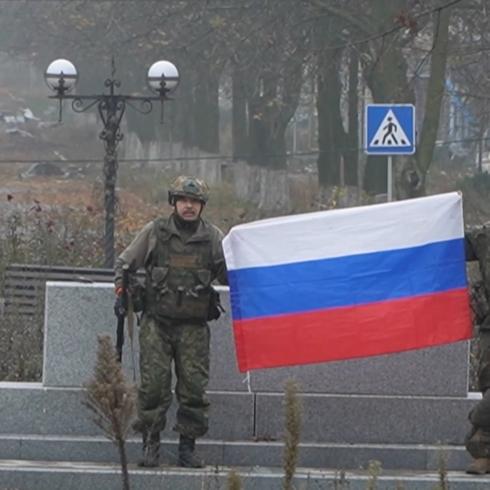 Yeni blge ele geirildi! ehre Rus bayra asld