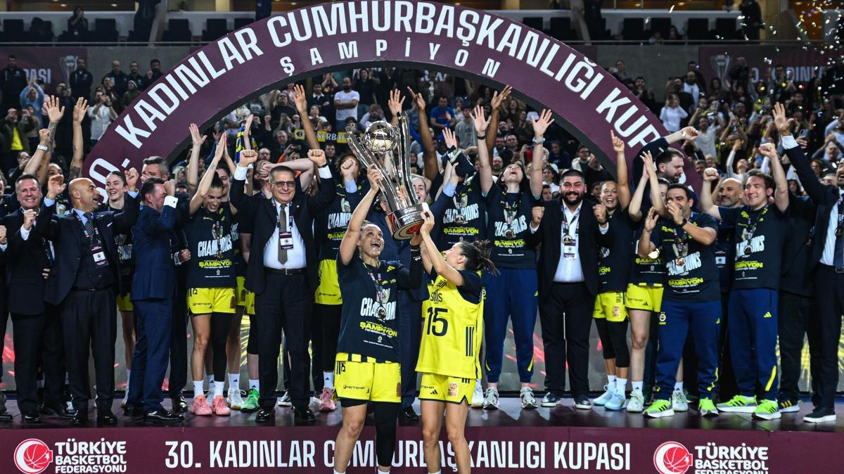 14. kez mzesine gtrd! Cumhurbakanl Kupas'nn sahibi Fenerbahe