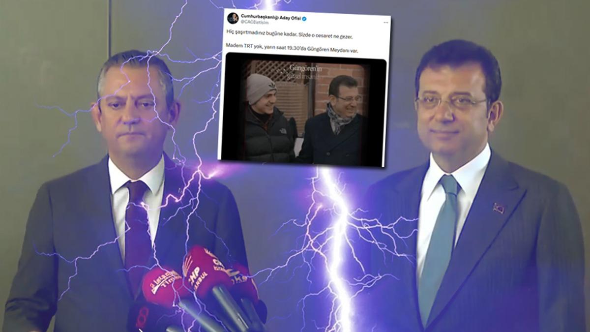 Cumhur ttifak' tuzaa dmedi! zel-mamolu arasnda ilk atlak ayyuka kt