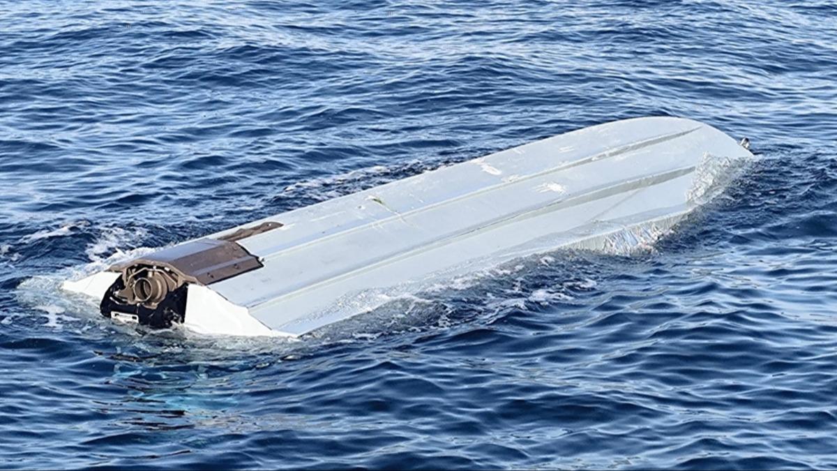 Karadeniz'de bir insansz deniz arac imha edildi