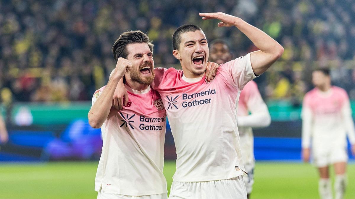 Maza'nn gol Leverkusen'i eyrek finale tad