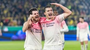 Maza'nn gol Leverkusen'i eyrek finale tad