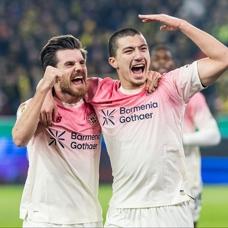 Maza'nn gol Leverkusen'i eyrek finale tad