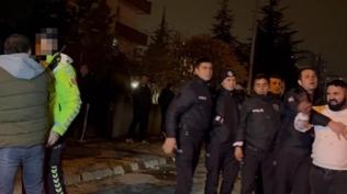 Polise tehditler savuran magandanın cezası kesildi