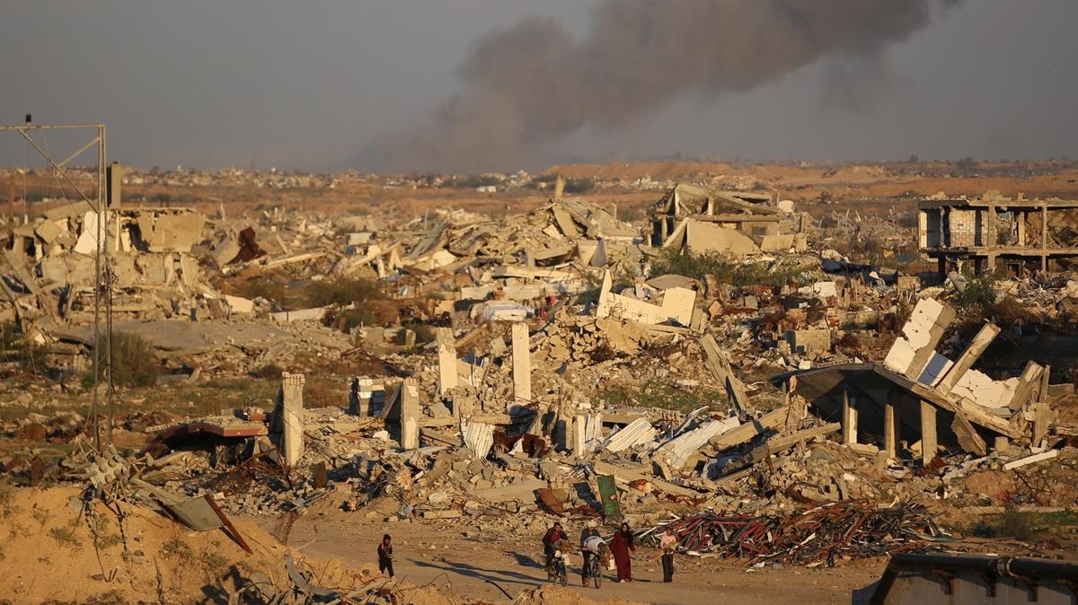 Soykrmcdan atekes ihlali: Filistinlilerin evleri bombaland