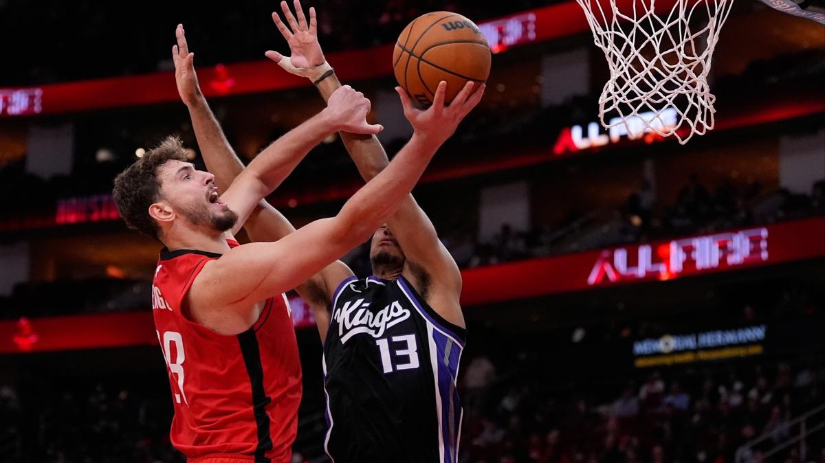 Alperen engn'den 'double double'! Houston Rockets sahasnda galip