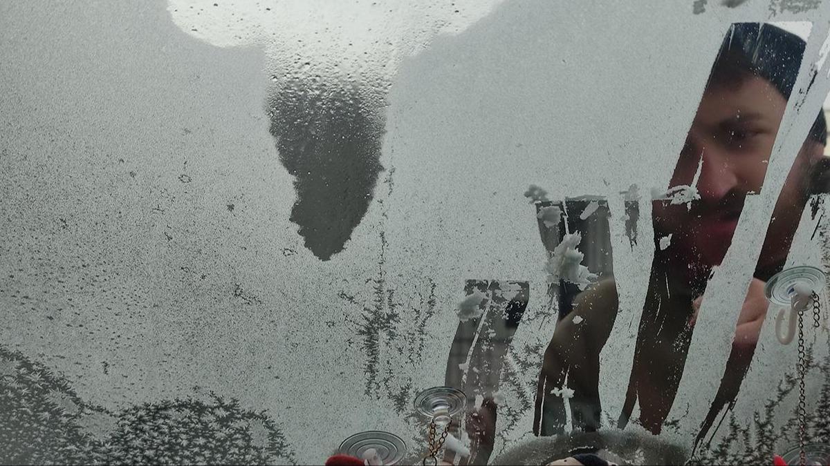 Ardahan'da termometreler eksi 17 dereceyi grd! Camlar buz, aalar krayla kapland 