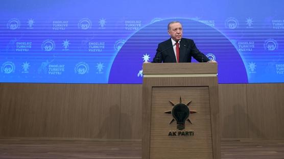 Bakan Erdoan'dan 'Engelsiz Trkiye Yzyl' vurgusu: Sizlerle birlikte baaracaz