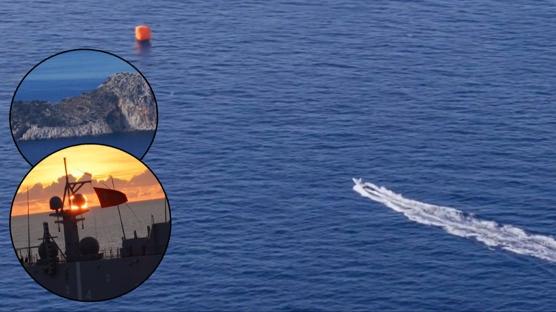 Denizde Albatros havada TB3