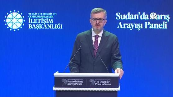 Sudan'da Barış Arayışı Paneli... İletişim Başkanı Duran konuştu