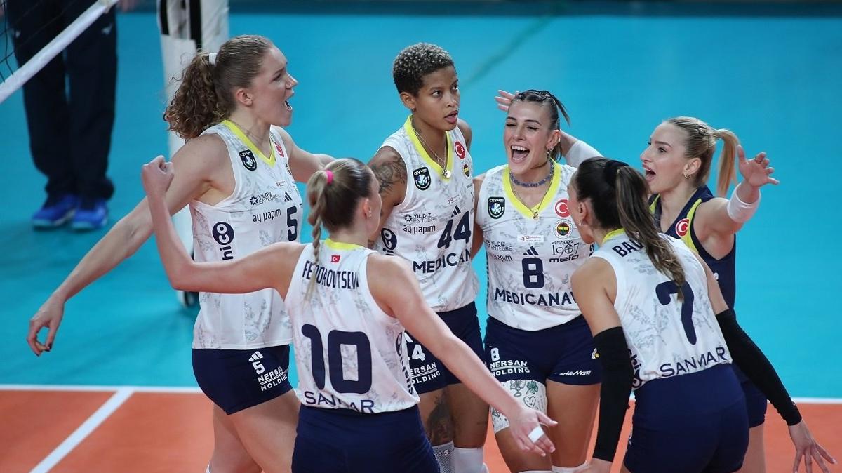 Fenerbahe Medicana, talya deplasmannda kazand